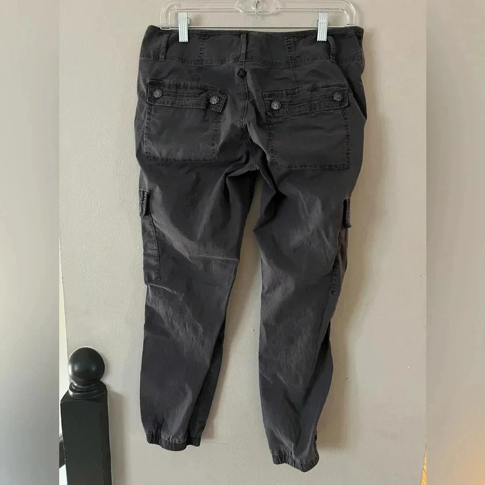 Prana Organic Cotton Cargo Joggers -Size 6 - Picture 2 of 12